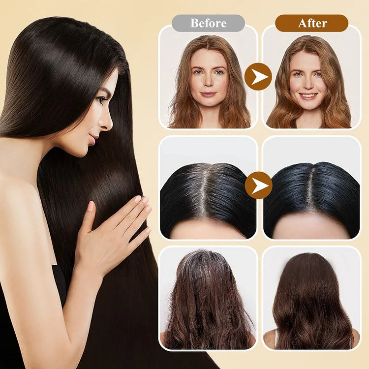 ✨Japanese Long Lasting Natural Hair Dye Shampoo ( Buy 1 Get 1 Free )🔥